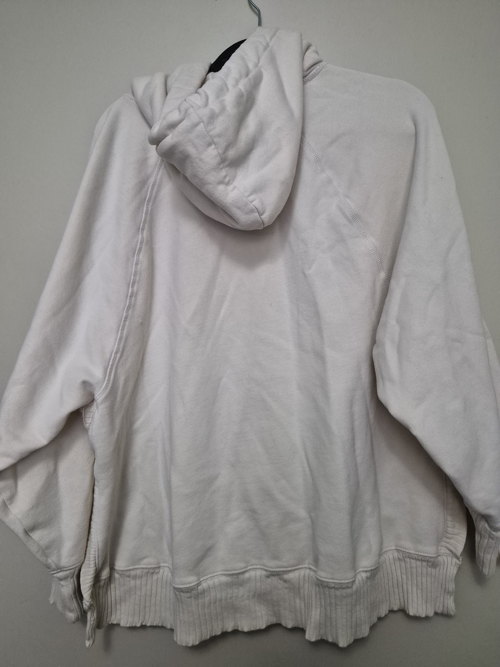 American Eagle Outfitters Cream Drawstring Hoodie - Picture 5 of 5